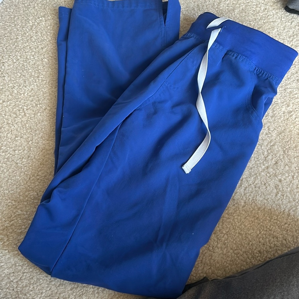 Figs blue scrub pants
